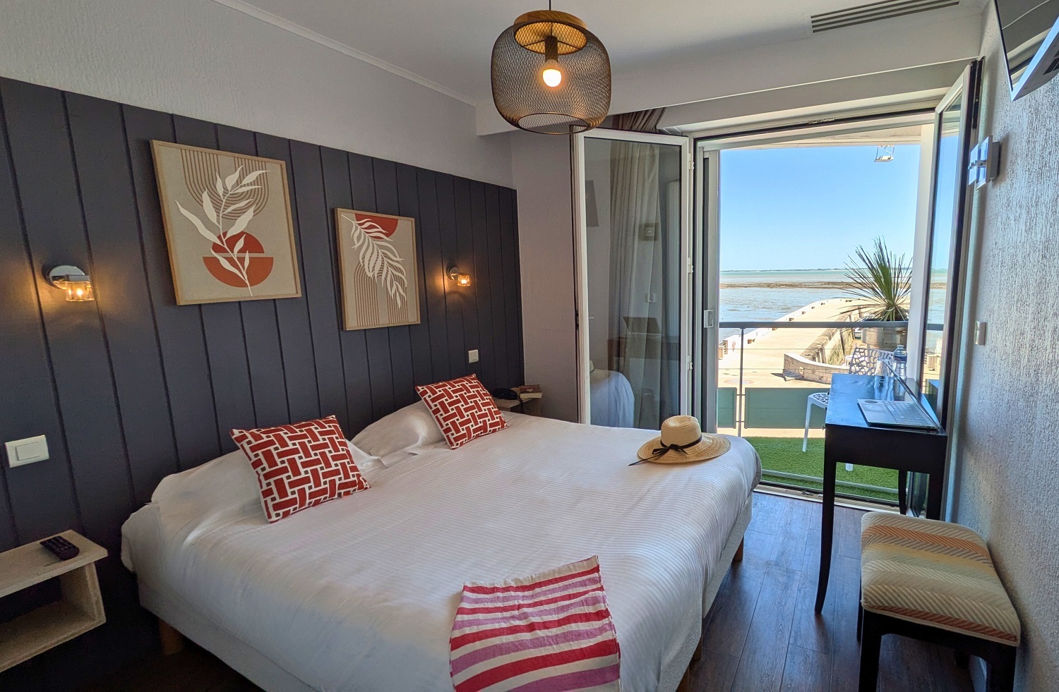 Hotel de La Marée - Hotel de charme 3 étoiles - Ile de Ré - Chambre standard sur l'Ile de Re