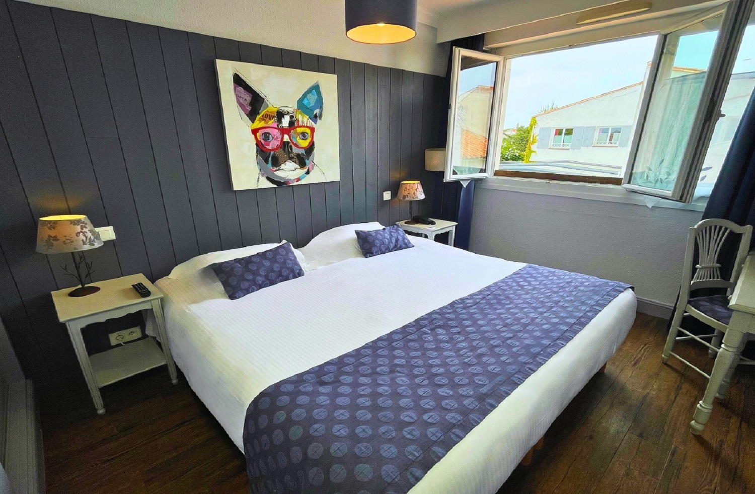 Hotel de La Marée - Hotel de charme 3 étoiles - Ile de Ré - Chambre standard sur l'Ile de Re