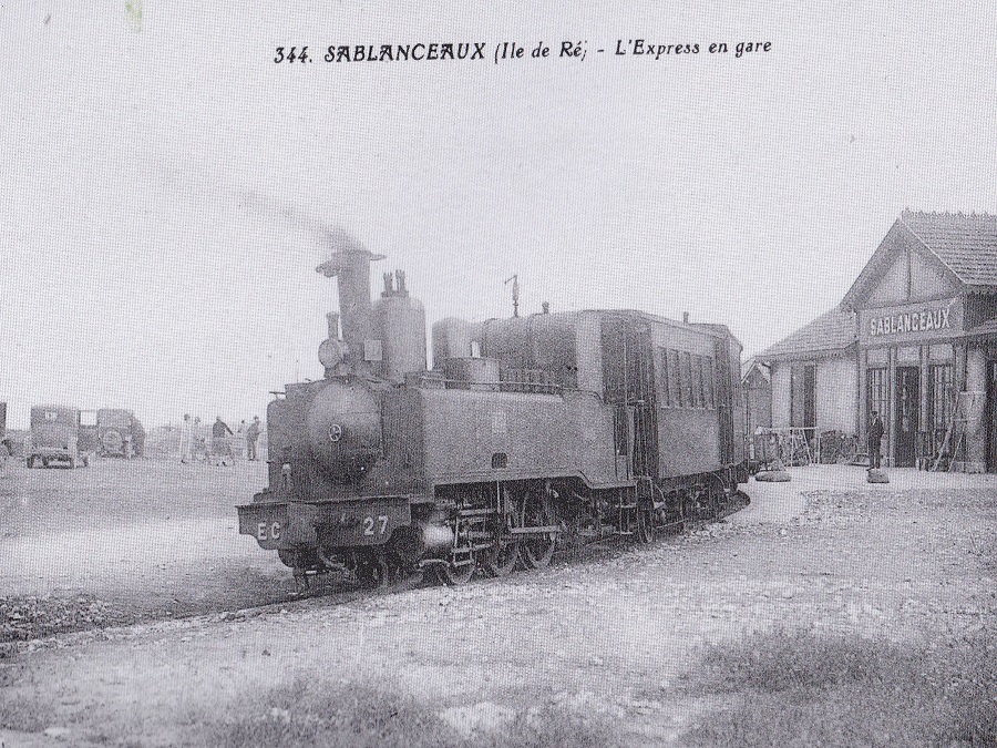 Train sur l'Ile de Ré Hôtel La Marée Ile de Ré face à l'océan Train sur l'Ile de Ré Hôtel La Marée Ile de Ré face à l'océan