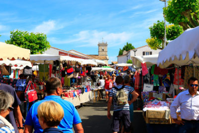 Marché de Bois Plage