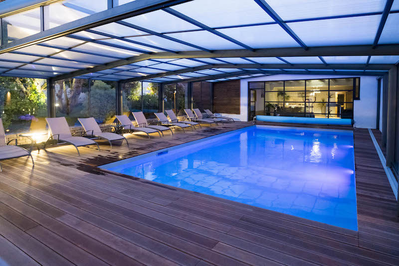 Hotel Ile de Ré - Hotel De la Marée piscine couverte spa toute l'année